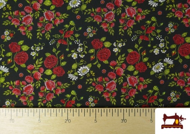 Acheter en ligne copy of Tissu en Crêpe Floral