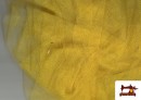 Tissu en Tulle pour Évènements et Décoration - Pièce 35 Mètres couleur Jaune