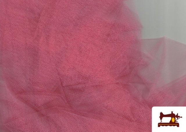 Vente de Tissu en Tulle pour Évènements et Décoration - Pièce 35 Mètres couleur Corail