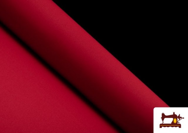 Vente de Tissu en Stretch Économique - Pièce 50 Mètres couleur Rouge