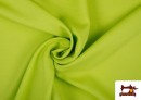 Acheter en ligne Tissu en Stretch Économique - Pièce 50 Mètres couleur Vert pistache