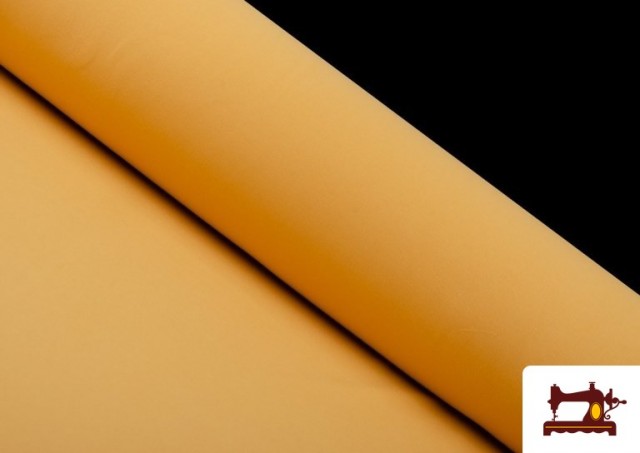 Vente de Tissu en Stretch Économique - Pièce 50 Mètres couleur Moutarde