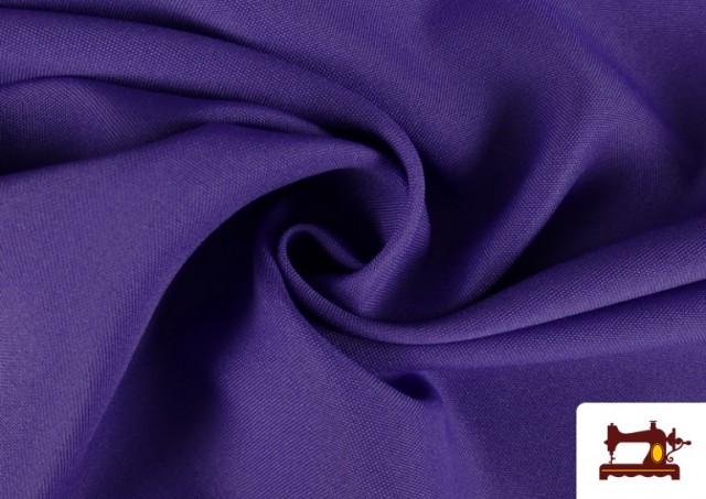 Vente en ligne de Tissu en Stretch Économique - Pièce 50 Mètres couleur Violet