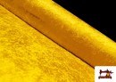 Vente en ligne de Tissu en Velours Économique Martelé - Pièce 25 Mètres couleur Doré
