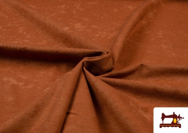 Vente de Tissu en Daim de Couleurs - Pièce 25 Mètres couleur Bronzé