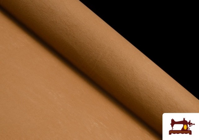 Vente en ligne de Tissu en Daim de Couleurs - Pièce 25 Mètres couleur Sable