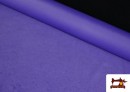 Tissu en Daim de Couleurs - Pièce 25 Mètres couleur Violet