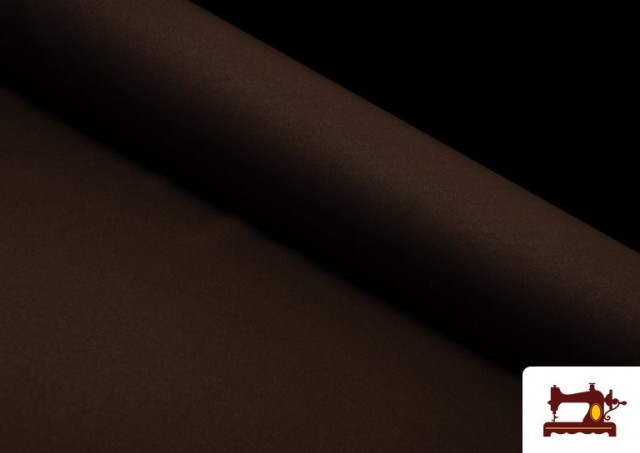 Acheter Tissu en Stretch Économique de Couleurs (Largeur 280 cm) - Pièce 25 Mètres couleur Brun