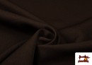 Vente en ligne de Tissu en Stretch Économique de Couleurs (Largeur 280 cm) - Pièce 25 Mètres couleur Brun
