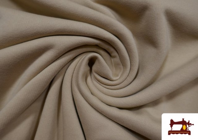 copy of Tissu en Sweat de Couleurs couleur Beige