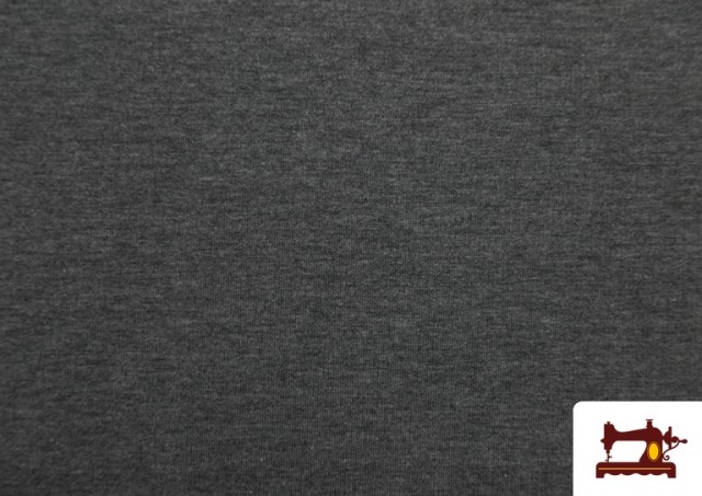 Vente en ligne de Tissu en Sweat de Couleurs couleur Gris foncé