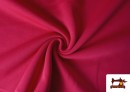 Tissu en Sweat de Couleurs couleur Fuchsia