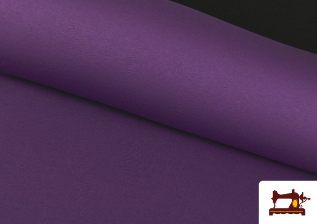 copy of Tissu en Sweat de Couleurs couleur Violet foncé