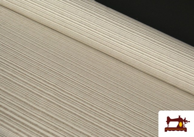 Tissu Loneta Rayures Listón