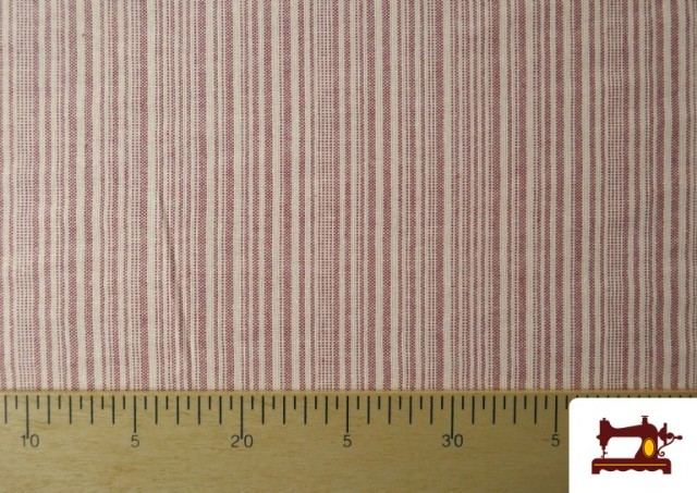 Acheter copy of Tissu en Canvas Imprimé avec Feuilles d'Automne de Couleurs couleur Rouge