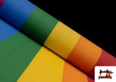 Acheter Tissu de Drapeau Gay, LGBTQ+ Arc-En-Ciel - Rouleaux 50 Mètres