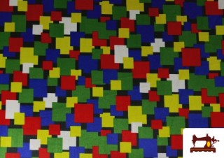 Velours à Carreaux Multicolores Carnaval Velours à Carreaux Multicolores Carnaval
