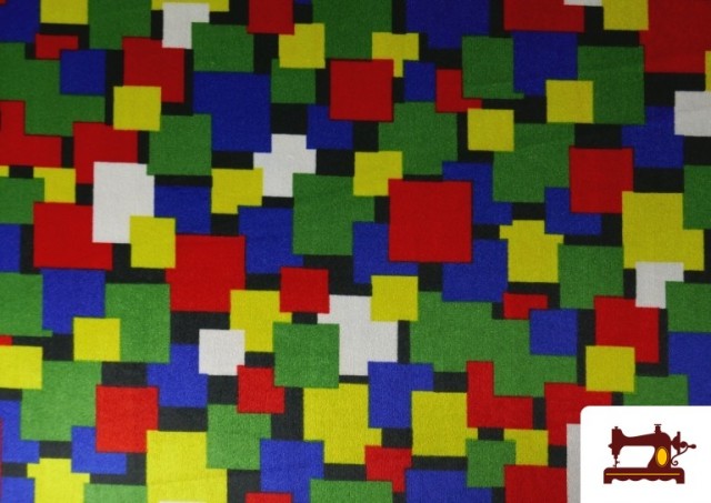 Acheter Velours à Carreaux Multicolores Carnaval