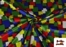 Acheter en ligne Velours à Carreaux Multicolores Carnaval