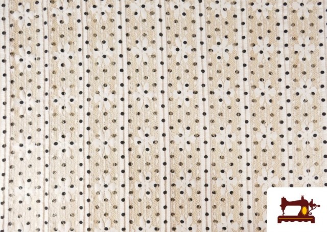 Acheter copy of Tissu à Pois de Couleur pour Robes Flamenco