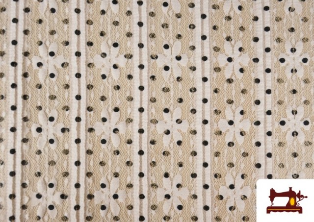 Vente de copy of Tissu à Pois de Couleur pour Robes Flamenco