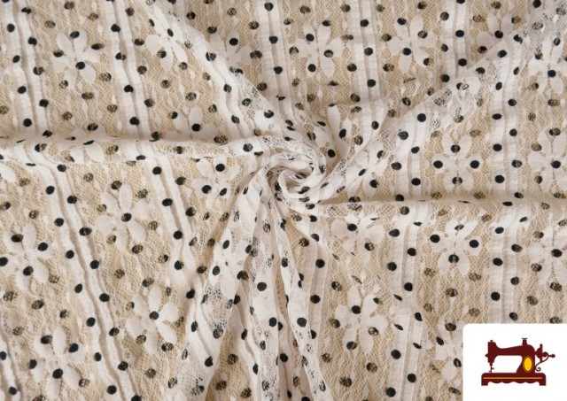 Acheter en ligne copy of Tissu à Pois de Couleur pour Robes Flamenco