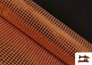 Acheter Tissu à Paillettes / Strass - Pièce 25 Mètres couleur Orange