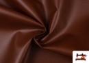 Vente de Tissu en Cuir Synthétique de Couleurs - Pièce 20 Mètres couleur Tuile