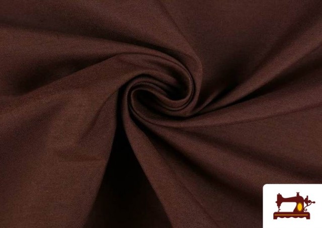 Acheter Tissu en Canvas de Couleurs - Pièce 10 Mètres couleur Brun