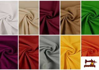 Tissu en Canvas de Couleurs - Pièce 10 Mètres Tissu en Canvas de Couleurs - Pièce 10 Mètres