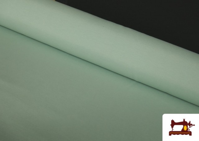 Tissu en Canvas de Couleurs - Pièce 10 Mètres couleur Vert menthe