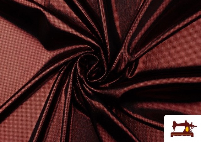 Vente de Tissu en Lamé Économique de Couleurs Metalisées Longeur 110 cm couleur Rouge