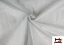 Acheter en ligne Tissu en Mousseline Fantaisie Sparling - Pièce 35 Mètres couleur Nuances d'Argent