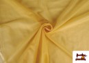 Acheter Tissu en Mousseline Fantaisie Sparling - Pièce 35 Mètres couleur Doré