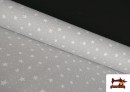 Tissu en Coton avec Étoiles Largeur Spéciale 280 Drap
