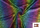 Vente en ligne de Tissu en Soie Imprimé Animal Multicolore - Pièce 25 Mètres