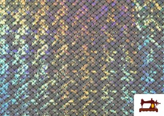Tissu en Lycra Imitation Écailles de Poisson et Sirène- Pièce 10 Mètres couleur Argenté Tissu en Lycra Imitation Écailles de Poisson et Sirène- Pièce 10 Mètres couleur Argenté