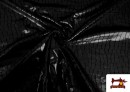 Vente de Tissu en Lycra Imitation Écailles de Serpent Couleur Noir couleur Noir