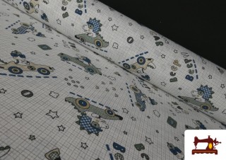 Acheter copy of Tissu en Canvas Imprimé avec Feuilles Vertes