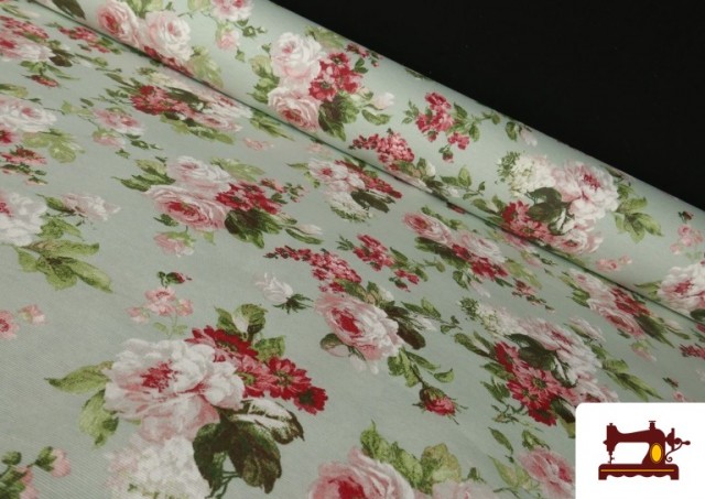 copy of Tissu en Canvas Imprimé avec Style Peinture Huile Florale