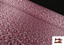 Tissu en Jacquard Fantaisie Largeur Spéciale 280 cm couleur Rubis