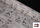 copy of Tissu pour Décoration Imprimé avec Lettres de Noël