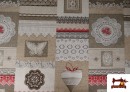 Acheter copy of Tissu pour Décoration Imprimé avec Lettres de Noël