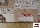 Acheter en ligne copy of Tissu pour Décoration Imprimé avec Lettres de Noël