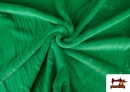 Vente en ligne de Tissu Poil Court Doux en Couleurs couleur Vert