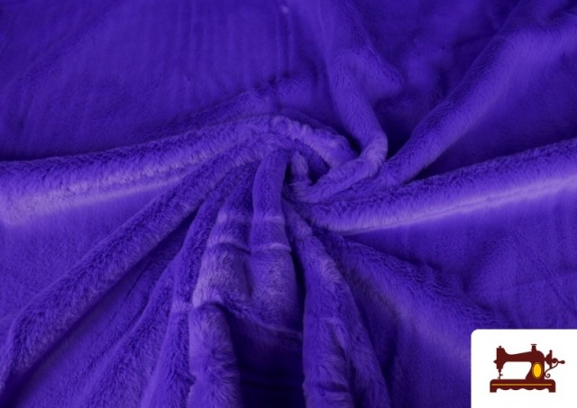 Acheter Tissu Poil Court Doux en Couleurs couleur Violet