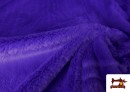 Vente de Tissu Poil Court Doux en Couleurs couleur Violet