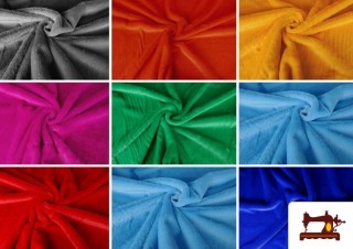 Acheter en ligne Tissu Poil Court Doux en Couleurs Acheter en ligne Tissu Poil Court Doux en Couleurs
