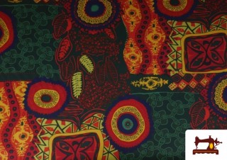 Acheter Tissu en Stretch avec Imprimé Africain