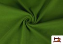 Tissu de Poing Canalé couleur Vert Bouteille
